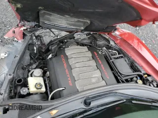 2015 Chevrolet Corvette Z51 3LT with VIN 1G1YL2D72F5111893, listed as a Copart auction lot 55885815 with 139,711 mi miles and Salvage title. Bid and sale history available at DreamBid. Image 11.