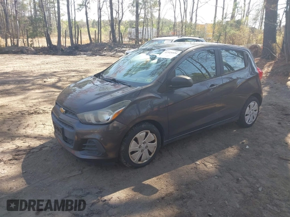 2016 Chevrolet Spark LS with VIN KL8CB6SA2GC567778, listed as a IAAI auction lot 41929334 with 143,513 mi miles. Bid and sale history available at carsss.com. Image 2.