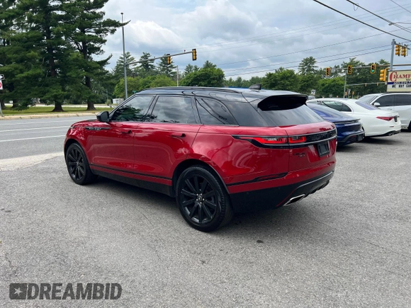 2018 Land Rover Range Rover Velar R-Dynamic SE with VIN SALYL2RV4JA764099, listed as a Copart auction lot 63525325 with 68,057 mi miles and Clean title. Bid and sale history available at DreamBid. Image 3.