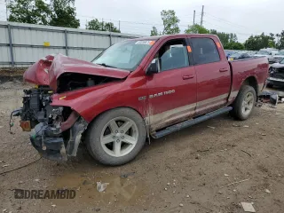 2011 Ram 1500 Laramie Longhorn with VIN 1D7RV1CTXBS544040, listed as a Copart auction lot 60999875 with 204,906 mi miles and Clean title. Bid and sale history available at DreamBid. Image 1.