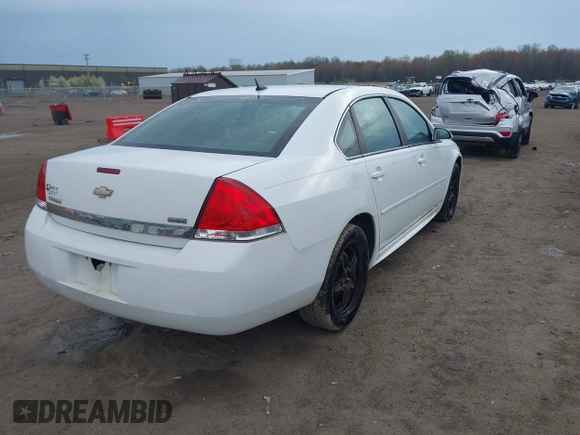 2011 Chevrolet Impala LS Retail with VIN 2G1WA5EK3B1217881, listed as a IAAI auction lot 42074076 with 146,145 mi miles and . Bid and sale history available at DreamBid. Image 4.
