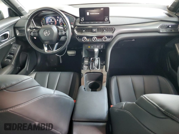 2024 Acura Integra w/A-Spec Package z VIN 19UDE4H3XRA022167, wystawiony jako Copart lot #51635605 z przebiegiem 6 350 mil mil oraz Szkoda całkowita • Salvage title. Historia ofert i sprzedaży dostępna na DreamBid. Obrazek 8.