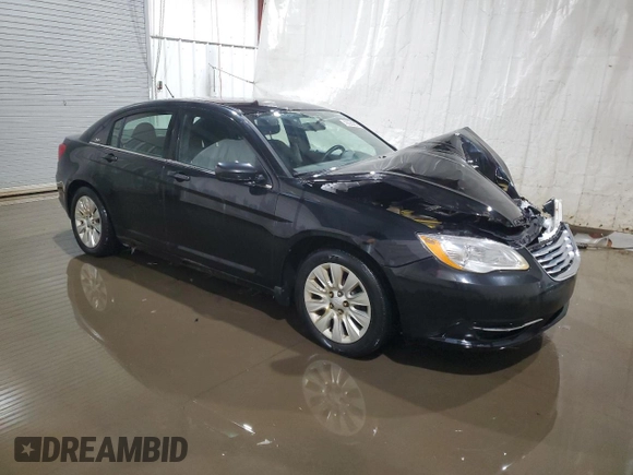 2011 Chrysler 200 LX with VIN 1C3BC4FB6BN566772, listed as a Copart auction lot 45026305 with 212,306 mi miles and Salvage Title. Bid and sale history available at carsss.com. Image 4.