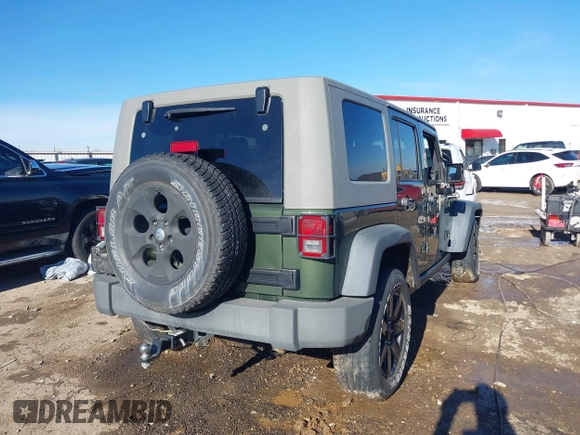 2008 Jeep Wrangler Unlimited X with VIN 1J8GA39118L594626, listed as a IAAI auction lot 41618878 with 166,071 mi miles and . Bid and sale history available at DreamBid. Image 4.