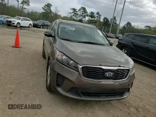 2019 Kia Sorento LX with VIN 5XYPG4A31KG572525, listed as a Copart auction lot 49711215 with 93,542 mi miles and Salvage Title. Bid and sale history available at DreamBid. Image 12.