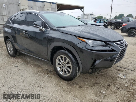 2021 Lexus NX 300 with VIN JTJDARBZ6M2184303, listed as a Copart auction lot 59742115 with 57,129 mi miles and Salvage title. Bid and sale history available at DreamBid. Image 4.
