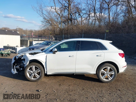 2023 Audi Q3 S line Premium Plus with VIN WA1EECF37P1025146, listed as a IAAI auction lot 41520532 with 36,717 mi miles and . Bid and sale history available at DreamBid. Image 14.