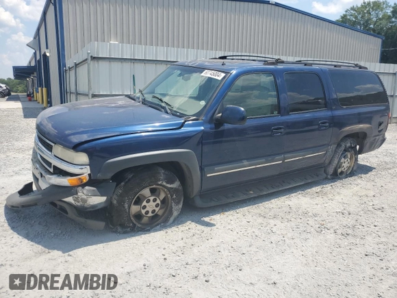 2002 Chevrolet Suburban LT with VIN 1GNFK16ZX2J220847, listed as a Copart auction lot 60745004 with 264,547 mi miles and Salvage Title. Bid and sale history available at carsss.com. Image 1.