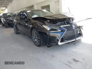 2016 Lexus RC 200t F Sport with VIN JTHHA5BCXG5000586, listed as a IAAI auction lot 42713402 with 155,470 mi miles and . Bid and sale history available at DreamBid. Image 1.