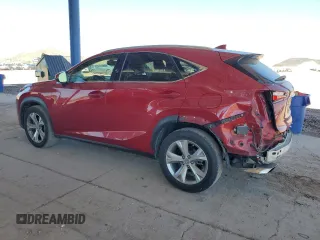 2017 Lexus NX 200t with VIN JTJYARBZ6H2065397, listed as a Copart auction lot 61388325 with 97,886 mi miles and Salvage title. Bid and sale history available at DreamBid. Image 2.