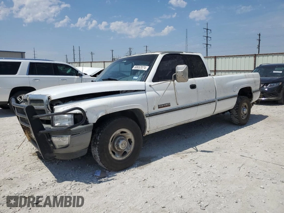 1997 Dodge Ram 2500 with VIN 3B7KC23D7VM516354, listed as a Copart auction lot 68652074 with 233,857 mi miles and Salvage Title. Bid and sale history available at carsss.com. Image 1.