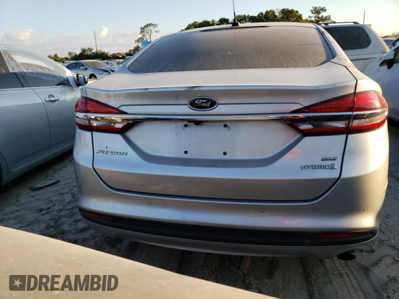 2018 Ford Fusion Hybrid SE with VIN 3FA6P0LU6JR274332, listed as a Copart auction lot 42660783 with 80,678 mi miles. Bid and sale history available at carsss.com. Image 6.