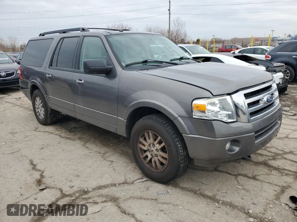 2012 Ford Expedition Max King Ranch with VIN 1FMJK1J51CEF06499, listed as a Copart auction lot 44769005 with 146,992 mi miles and Salvage title. Bid and sale history available at DreamBid. Image 4.