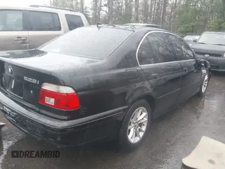 2002 BMW 5 Series 525iA with VIN WBADT43432GY95893, listed as a IAAI auction lot 42002537 with 140,026 mi miles. Bid and sale history available at carsss.com. Image 4.