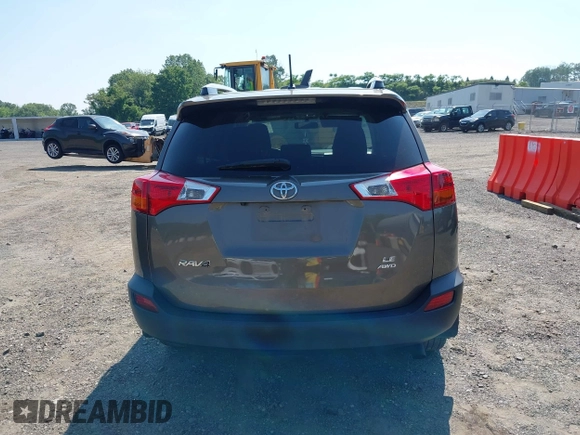 2015 Toyota RAV4 LE with VIN JTMBFREV9FD117691, listed as a IAAI auction lot 42429598 with 132,752 mi miles and . Bid and sale history available at DreamBid. Image 16.