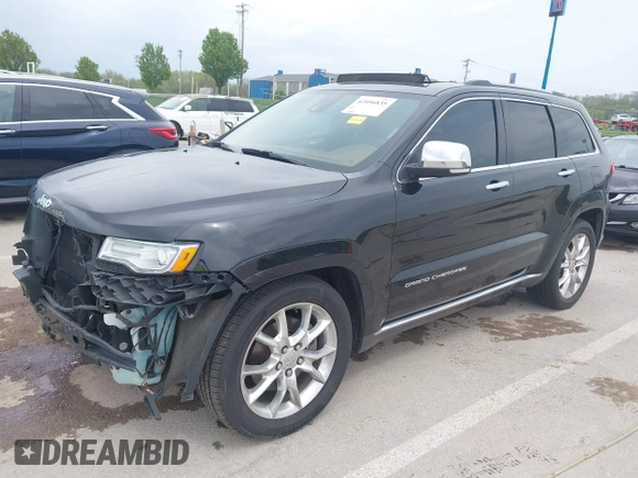 2015 Jeep Grand Cherokee Summit z VIN 1C4RJFJT0FC674494, wystawiony jako IAAI lot #42056835 z przebiegiem 143 969 mil mil oraz . Historia ofert i sprzedaży dostępna na DreamBid. Obrazek 2.