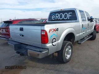 2014 Ford Super Duty F-250 SRW XL with VIN 1FT7W2BT7EEB01336, listed as a IAAI auction lot 41812032 with 276,996 mi miles. Bid and sale history available at carsss.com. Image 4.