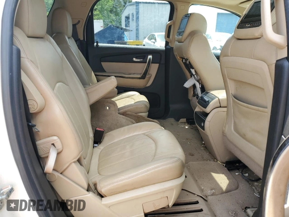 2011 GMC Acadia Denali with VIN 1GKKRTED2BJ384392, listed as a Copart auction lot 53632125 with 162,385 mi miles and Salvage Title. Bid and sale history available at DreamBid. Image 11.