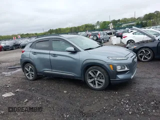 2020 Hyundai Kona Limited with VIN KM8K3CA5XLU396152, listed as a IAAI auction lot 42165576 with 35,260 mi miles. Bid and sale history available at carsss.com. Image 14.