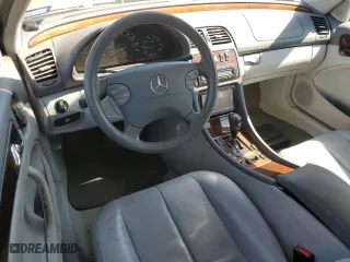 2002 Mercedes-Benz CLK-Class with VIN WDBLK65G32T114476, listed as a Copart auction lot 46873655 with 79,682 mi miles and Salvage Title. Bid and sale history available at carsss.com. Image 8.