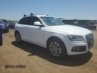 2015 Audi Q5 Premium Plus with VIN WA1LFAFP7FA055256, listed as a Copart auction lot 59611045 with 101,724 mi miles and Clean title. Bid and sale history available at DreamBid. Image 4.