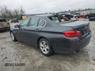 2012 BMW 5 Series 528i xDrive with VIN WBAXH5C54CDW05421, listed as a Copart auction lot 51747865 with 133,881 mi miles and Salvage Title. Bid and sale history available at carsss.com. Image 2.