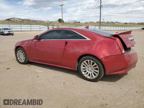 2012 Cadillac CTS Premium with VIN 1G6DS1E31C0145642, listed as a Copart auction lot 52197005 with 103,881 mi miles and Non repairable. Bid and sale history available at DreamBid. Image 2.
