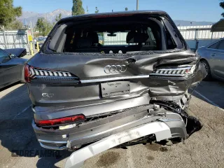 2020 Audi Q7 Premium with VIN WA1AJAF7XLD007623, listed as a Copart auction lot 46716255 with 28,082 mi miles and Salvage Title. Bid and sale history available at carsss.com. Image 6.