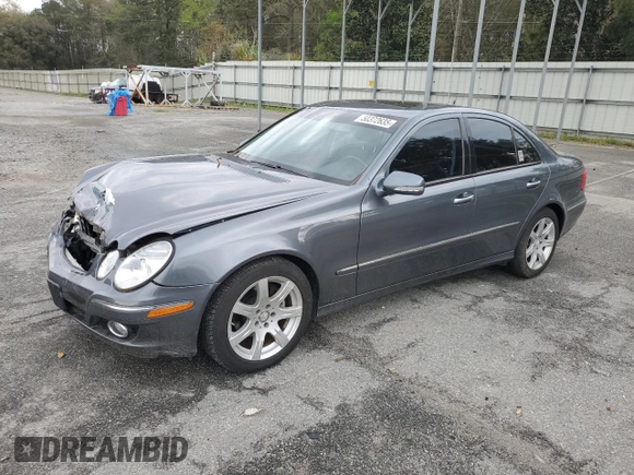 2008 Mercedes-Benz E 350 Luxury with VIN WDBUF56X98B264379, listed as a Copart auction lot 50372635 with 81,598 mi miles and Salvage Title. Bid and sale history available at DreamBid. Image 1.