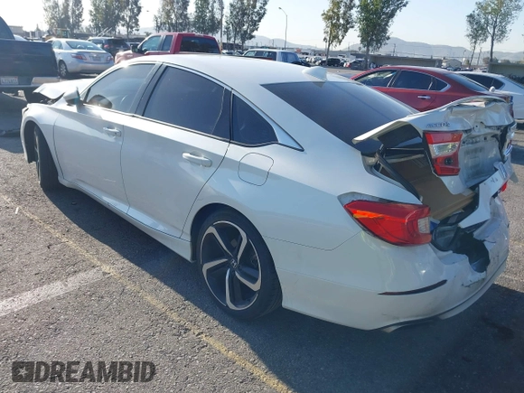 2019 Honda Accord Sedan Sport 1.5T with VIN 1HGCV1F36KA057288, listed as a IAAI auction lot 42003713 with Not Provided miles. Bid and sale history available at carsss.com. Image 3.