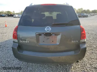 2007 Nissan Quest S with VIN 5N1BV28U67N103817, listed as a Copart auction lot 69880734 with 198,588 mi miles and Salvage Title. Bid and sale history available at carsss.com. Image 6.