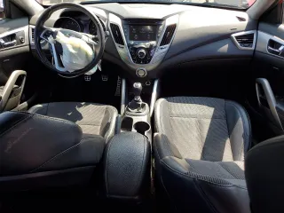 2013 Hyundai Veloster w/Black Int with VIN KMHTC6AD8DU179195, listed as a Copart auction lot 61686335 with 74,004 mi miles and Salvage title. Bid and sale history available at DreamBid. Image 8.