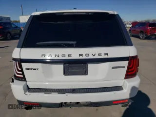 2013 Land Rover Range Rover Sport SC with VIN SALSH2E41DA772749, listed as a Copart auction lot 41518915 with 107,256 mi miles and Salvage Title. Bid and sale history available at carsss.com. Image 6.