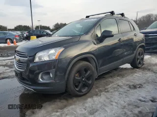 2016 Chevrolet Trax LTZ with VIN KL7CJRSB5GB707717, listed as a Copart auction lot 46509175 with 63,736 mi miles and Clean Title. Bid and sale history available at carsss.com. Image 1.