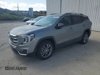 2023 GMC Terrain SLT with VIN 3GKALVEG9PL104826, listed as a Copart auction lot 61228295 with 26,444 mi miles and Clean title. Bid and sale history available at DreamBid. Image 1.