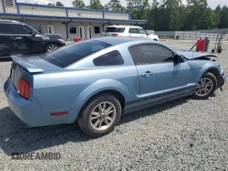 2005 Ford Mustang Deluxe z VIN 1ZVFT80N155224106, wystawiony jako Copart lot #56429875 z przebiegiem 80 238 mil mil oraz Szkoda całkowita • Salvage title. Historia ofert i sprzedaży dostępna na DreamBid. Obrazek 3.