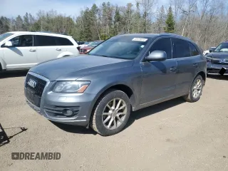 2012 Audi Q5 Premium with VIN WA1LKCFP2CA110702, listed as a Copart auction lot 55476615 with 322,940 mi miles and Clean title. Bid and sale history available at DreamBid. Image 1.