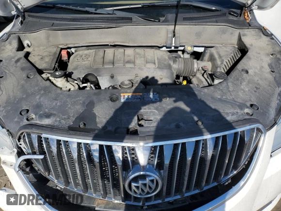 2017 Buick Enclave Leather with VIN 5GAKRBKD2HJ318347, listed as a Copart auction lot 46745585 with Not Provided miles and Salvage Title. Bid and sale history available at DreamBid. Image 12.