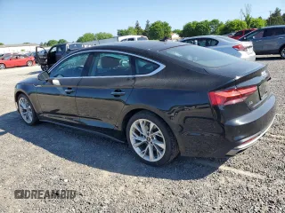 2022 Audi A5 Sportback Premium with VIN WAUABCF51NA032716, listed as a Copart auction lot 52808484 with 55,473 mi miles and Salvage Title. Bid and sale history available at carsss.com. Image 2.