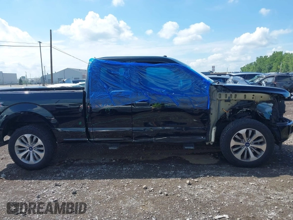 2018 Ford F-150 XL with VIN 1FTEX1EP5JKG01004, listed as a IAAI auction lot 42583232 with 123,258 mi miles and . Bid and sale history available at DreamBid. Image 13.
