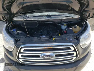2019 Ford Transit Passenger XL with VIN 1FBAX2CG1KKA76553, listed as a Copart auction lot 61245855 with 81,984 mi miles and Salvage title. Bid and sale history available at DreamBid. Image 12.