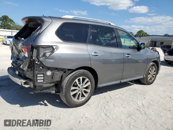 2018 Nissan Pathfinder SV with VIN 5N1DR2MN3JC634407, listed as a Copart auction lot 53274025 with 133,214 mi miles and Salvage Title. Bid and sale history available at carsss.com. Image 3.