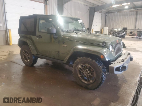 2016 Jeep Wrangler Sahara с VIN 1C4AJWBG5GL221617, выставлен на аукционе Copart как лот 48805755 с пробегом 70 883 миль миль и Списание • Salvage title. История ставок и продаж доступна на DreamBid. Изображение 4.
