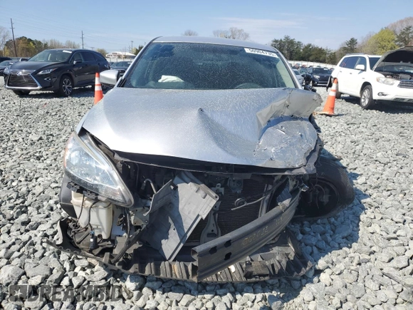 2013 Nissan Sentra SV with VIN 3N1AB7APXDL715091, listed as a Copart auction lot 50904735 with 158,910 mi miles and Salvage Title. Bid and sale history available at carsss.com. Image 5.