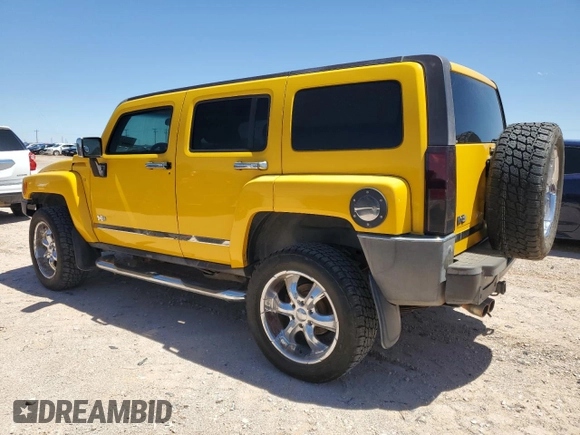 2007 Hummer H3 SUV with VIN 5GTDN13E378134277, listed as a Copart auction lot 56284205 with 135,534 mi miles and Clean Title. Bid and sale history available at DreamBid. Image 2.