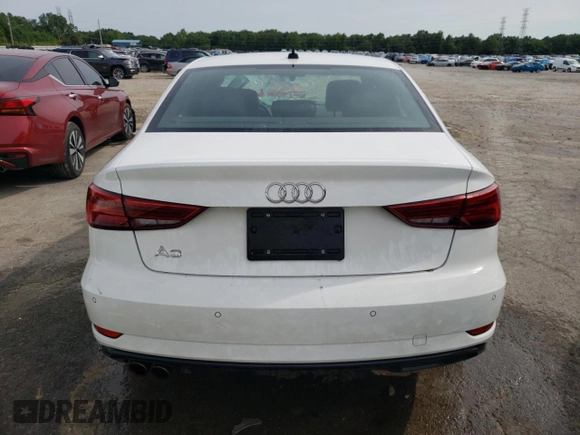 2020 Audi A3 Sedan Premium with VIN WAUAUGFF6LA000738, listed as a Copart auction lot 61887773 with 29,627 mi miles. Bid and sale history available at carsss.com. Image 6.