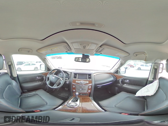 2017 Nissan Armada SL with VIN JN8AY2NDXH9008199, listed as a Copart auction lot 50427455 with 170,542 mi miles and Salvage Title. Bid and sale history available at carsss.com. Image 13.