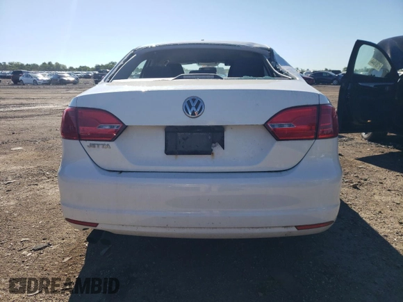 2013 Volkswagen Jetta Sedan S with VIN 3VW2K7AJ7DM209593, listed as a Copart auction lot 61028614 with 160,789 mi miles and Salvage Title. Bid and sale history available at carsss.com. Image 6.
