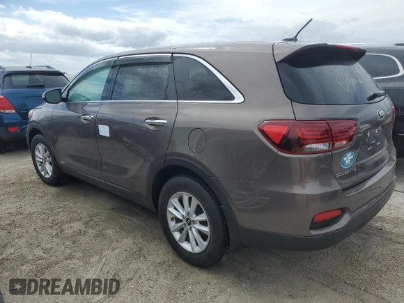 2019 Kia Sorento LX with VIN 5XYPGDA55KG565966, listed as a Copart auction lot 75736284 with Not Provided miles and Salvage Title. Bid and sale history available at DreamBid. Image 2.