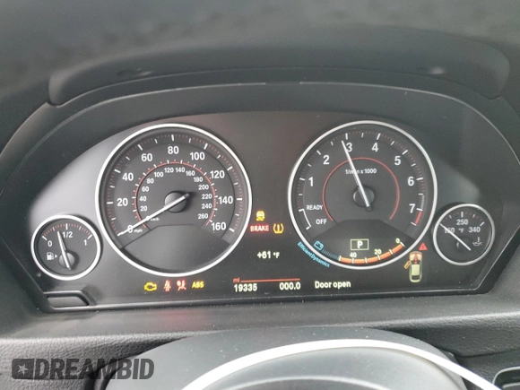 2019 BMW 4 Series 440i xDrive with VIN WBA4J7C5XKBM76520, listed as a Copart auction lot 43834195 with 19,335 mi miles and Salvage Title. Bid and sale history available at carsss.com. Image 9.